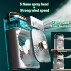 Portable 3-in-1 Air Cooler with LED Night Light Function for Home and Office ❄️